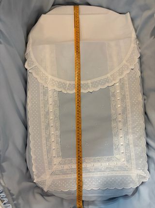 Minicuna ABC Balancín Mimbre Pique Royal celeste