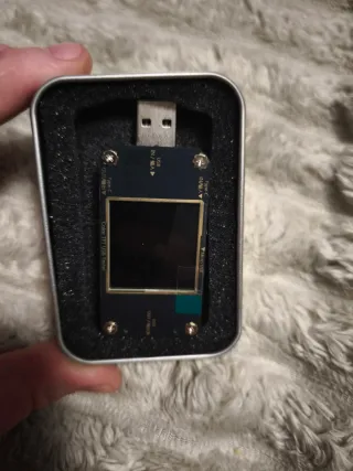 Medidor Energia USB TFT Color