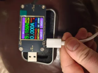 Medidor Energia USB TFT Color