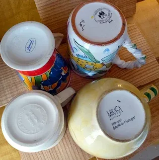 Tazze England Hungary Portugal  anni '70