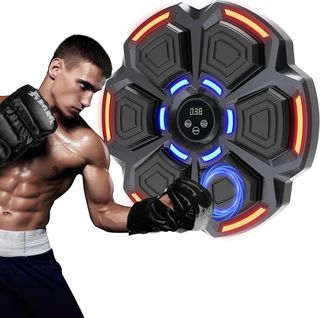 Music Boxing Machine con Guantes Boxeador de Pared
