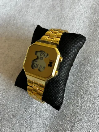Reloj Tous Dorado Original