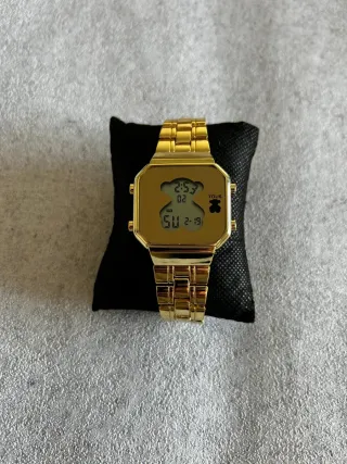 Reloj Tous Dorado Original