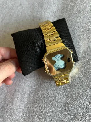 Reloj Tous Dorado Original