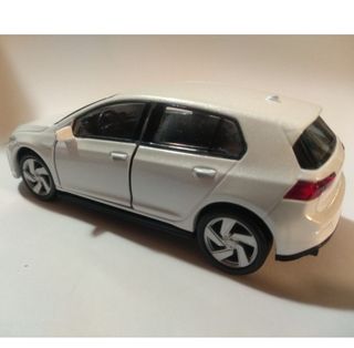 VW GOLF MK 8 GTI-Blanco-Welly-1:36-Metal