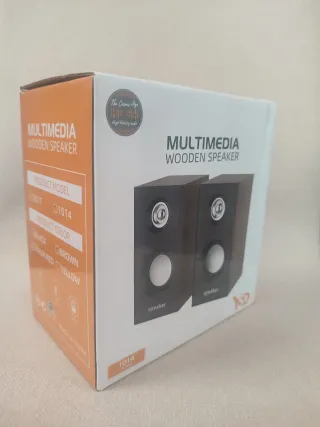 Pareja Altavoces Wooden Speaker Nuevos