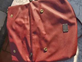 Bolso Nox burdeos Piel