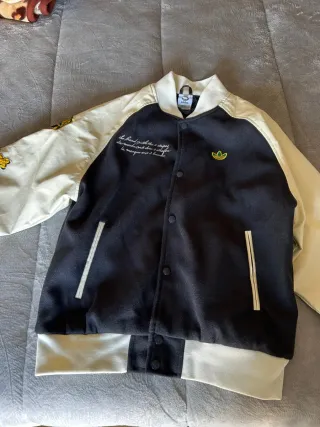 Chaqueta Adidas Originals Negra y Blanca