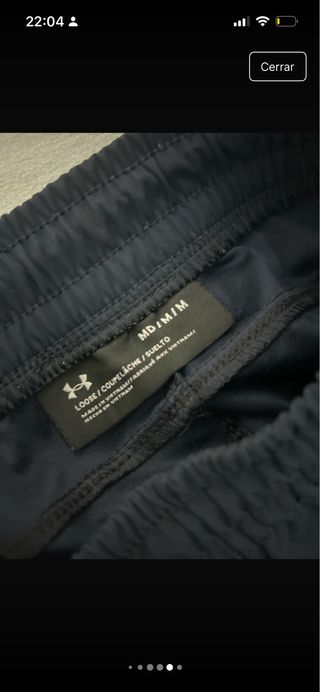 Chándal Under Armour Azul y Blanco