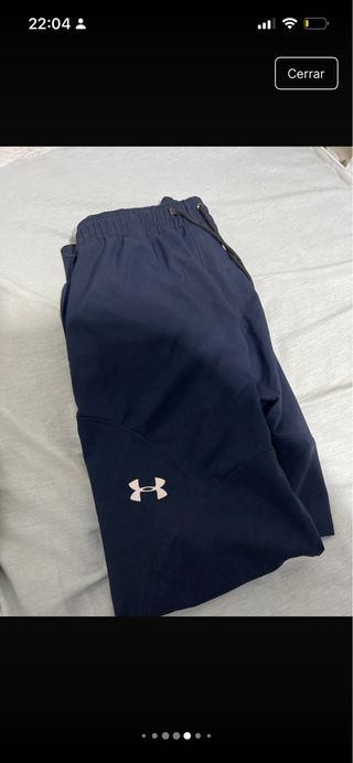 Chándal Under Armour Azul y Blanco