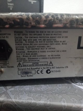 Cabezal laney ingles 120w + pantalla gorilla