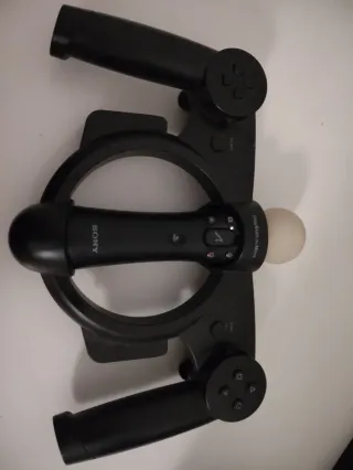 PS4: Comando move + Suporte para jogos