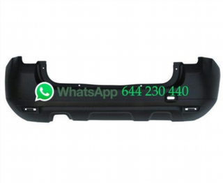 PARAGOLPES TRASERO P/P DACIA DUSTER 2010.04- 107.