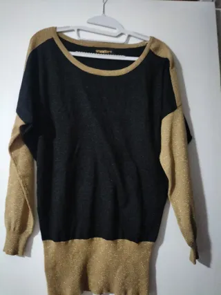 Lote 2 Camisetas Manga Larga Fiesta Mujer Talla L