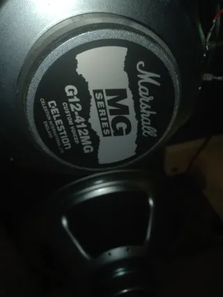Pantalla Marshall Guitarra 120w a 8 ohms celestion