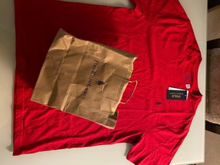 Maglietta Polo Ralph Lauren rossa uomo