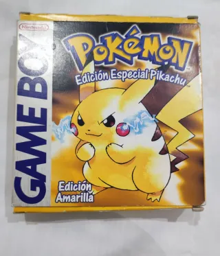 Pokemon Edición Amarilla Game Boy original