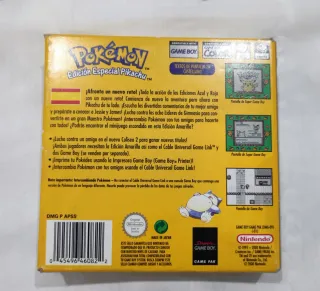 Pokemon Edición Amarilla Game Boy original
