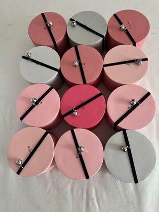 Lote 12 Cajas Joyero Grandes Tous