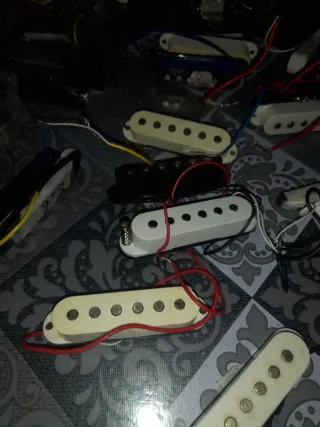 Pastillas Guitarra Eléctrica stratocaster 3 por 10