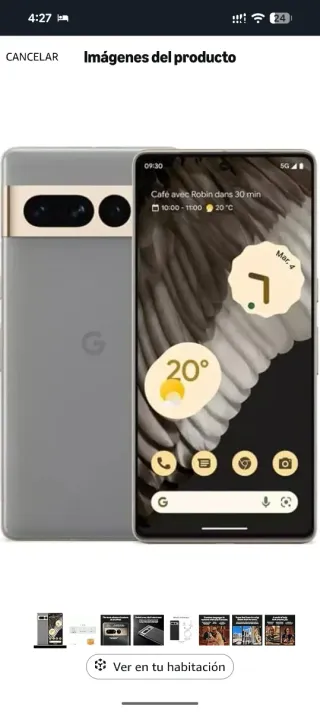 Google Pixel 7 Pro 128GB 5G + Funda gratis