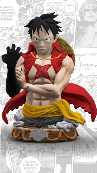 Figura One Piece Monkey Luffy Roronoa Zoro nami