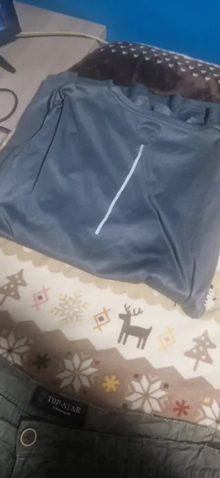 Camiseta deportiva TOP-STAR gris