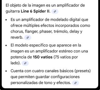 Amplificador stereo 150wats line 6 spider II