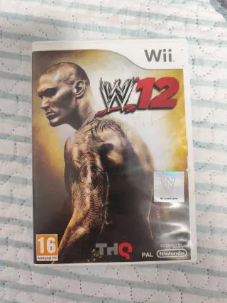 Scatola Vuota WWE 12 Nintendo Wii