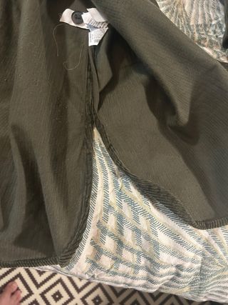 Chaqueta Zara Pana Verde