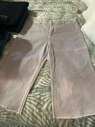 Mango Culotte Lila Talla 52