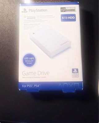 Disco rigido esterno Seagate 5TB PS5/PS4