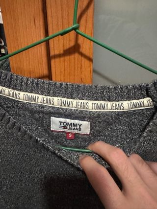 Jersey Tommy Jeans Gris