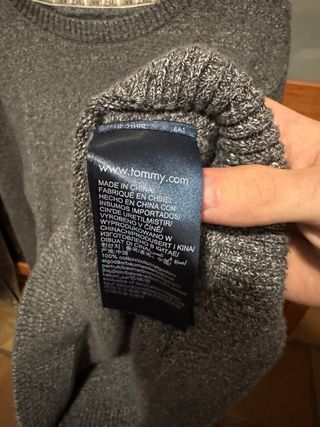 Jersey Tommy Jeans Gris