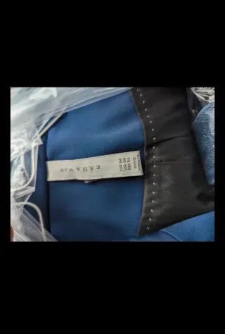 Traje Zara Man Azul