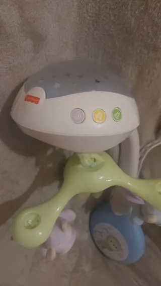 Móvil cuna Fisher-Price con música y luces