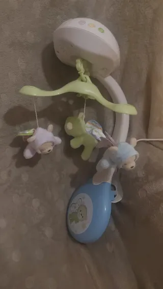 Móvil cuna Fisher-Price con música y luces