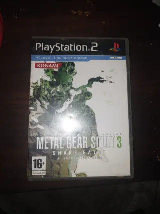 Metal Gear Solid 3 PS2 Konami