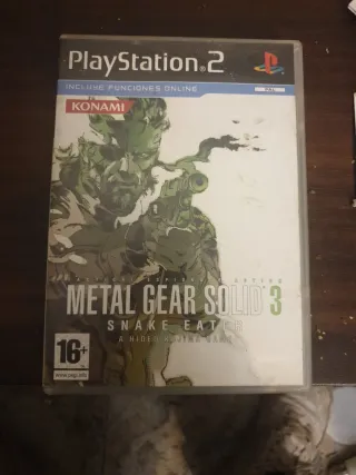 Metal Gear Solid 3 PS2 Konami