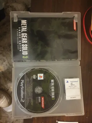 Metal Gear Solid 3 PS2 Konami