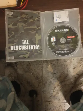 Metal Gear Solid 3 PS2 Konami