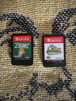 Pacchetto 2 giochi Nintendo Switch: Zelda e Kirby