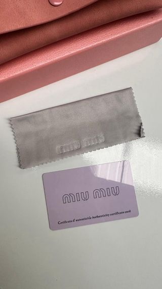 Occhiali Miu Miu Neri