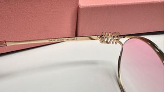 Occhiali Miu Miu Oro Rosa