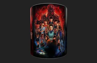 Taza Stranger Things Personalizada