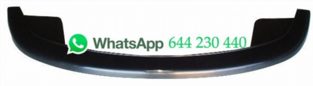 SPOILER PARAGOLPES DELANTERO NEGRO VW POLO 1999.1