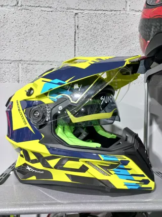 Casco moto Trail X-Cross. Nuevo. Varios colores
