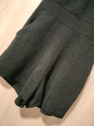 Mono corto lencero negro sexy