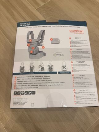 Nuevo portabebe Ergobaby Omni 360 Cool Air Mesh
