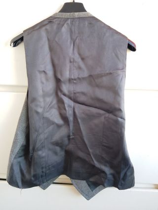 Gilet Panciotto Cerruti Vintage Grigio italy 50